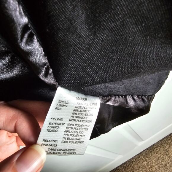 Andrew Marc Quilted Vest-Blue/Black-Women's S - Picture 5 of 8